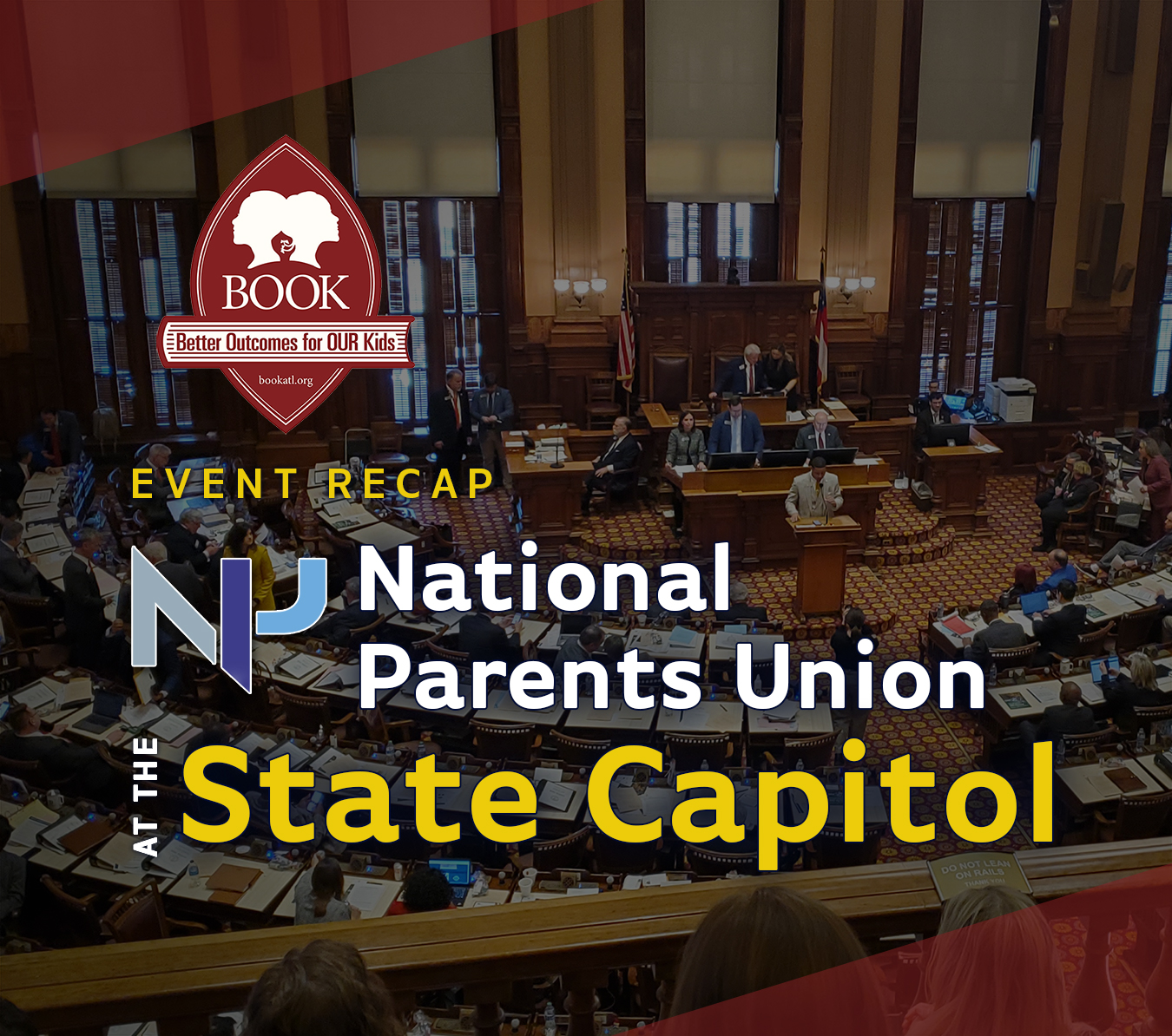 BOOK unites with the National Parents Union for a significant day of empowerment and advocacy! 