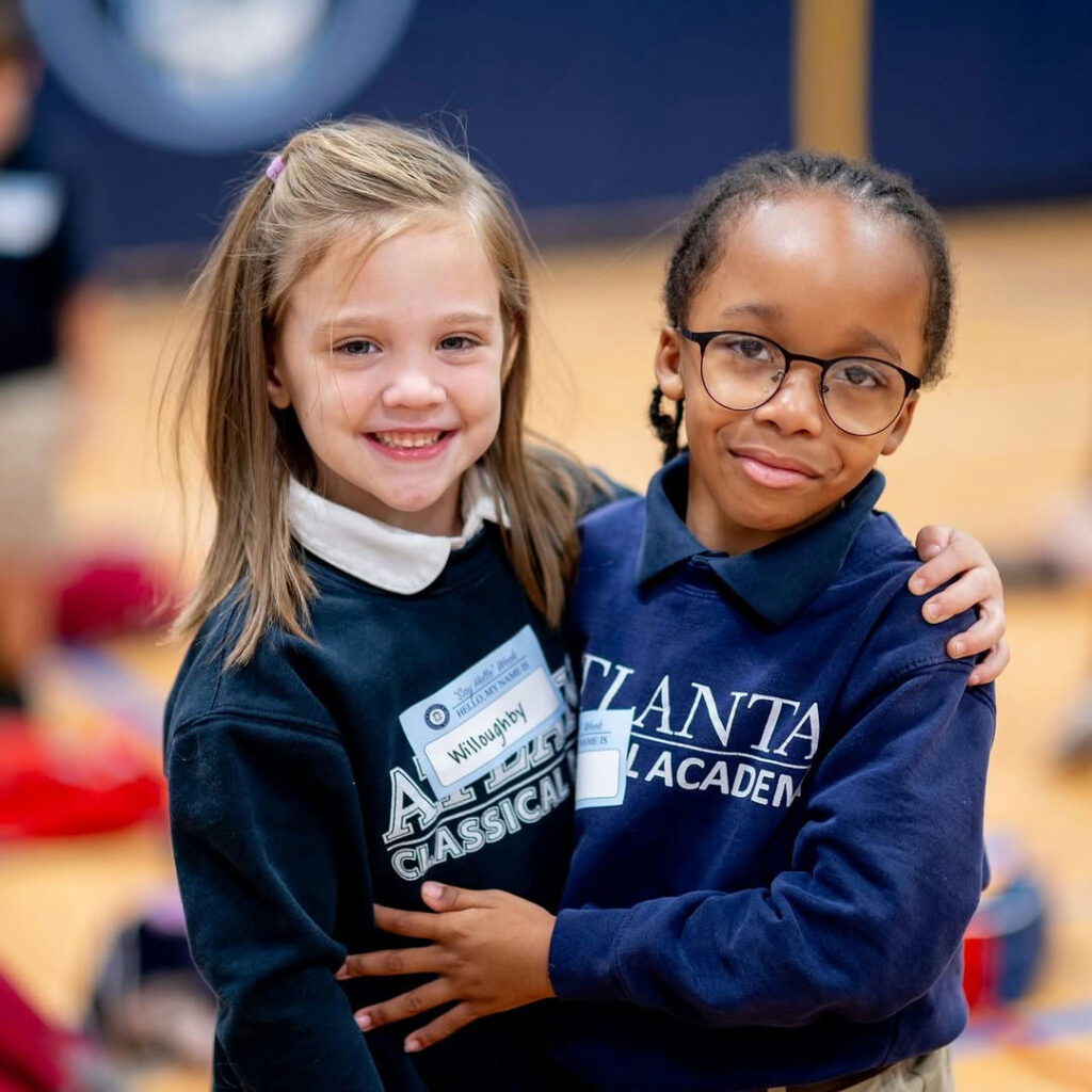 Photo by Atlanta Classical Academy on October 09, 2025. May be an image of child and text.
