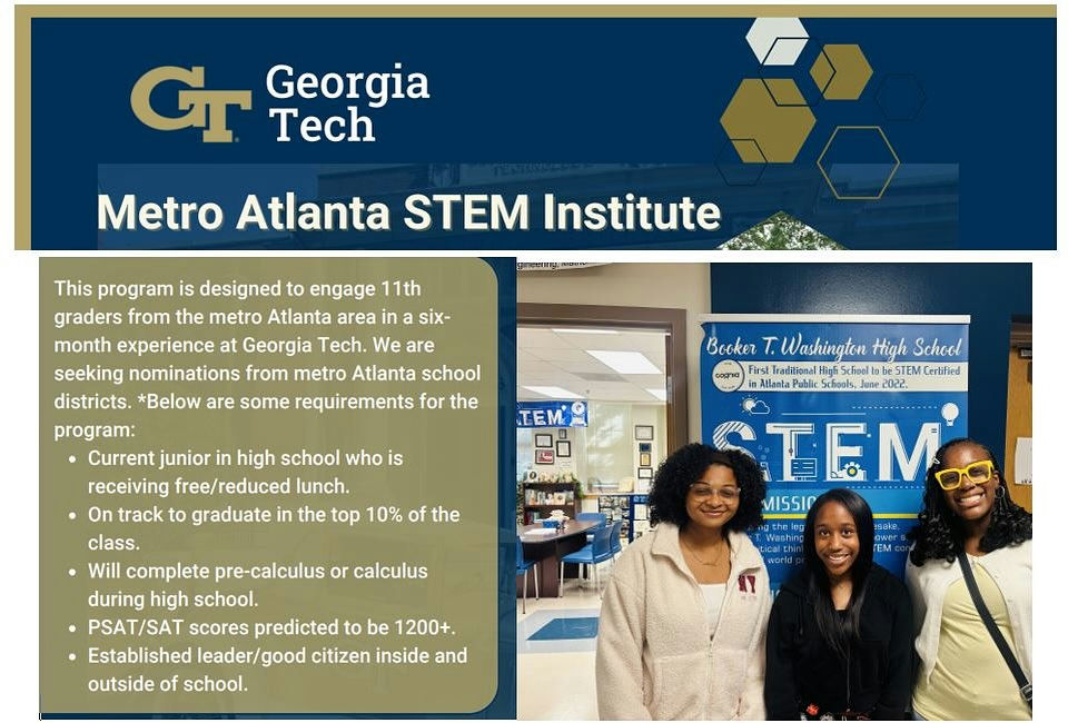 Photo by Booker T. Washington HS in Washington High School (Atlanta). May be an image of magazine, poster and text.